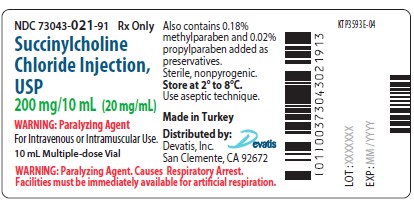 Vial Label