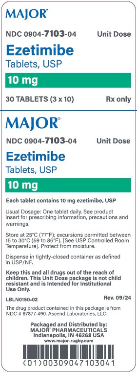 10mg carton label