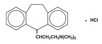 Amitriptyline Structural Formula