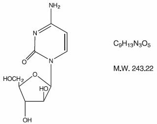 Cytarabine structural formula