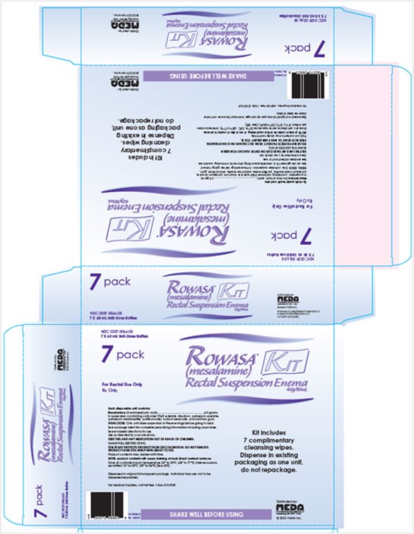 Rowasa Rectal Suspension Enema Carton Label