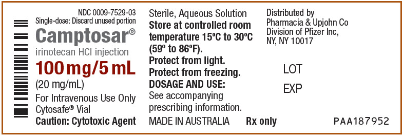 PRINCIPAL DISPLAY PANEL - 100 mg/5 mL Vial Label