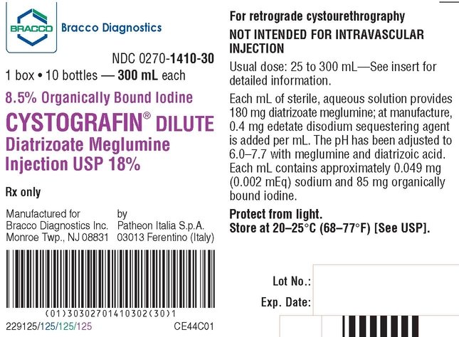 Cystografin Dilute Carton