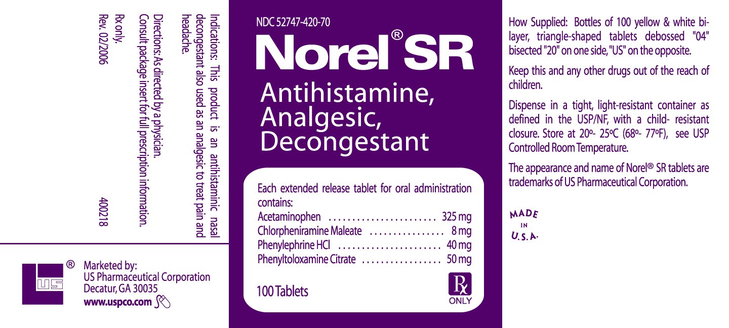 image of norelsr label