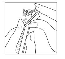Removing applicator from packaging
