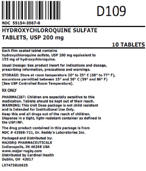 200mg bag label