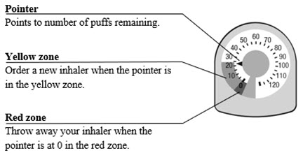 Reading the puff indicator