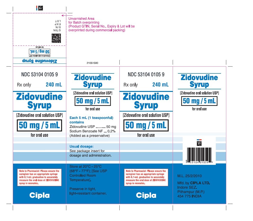 Carton label 240ml