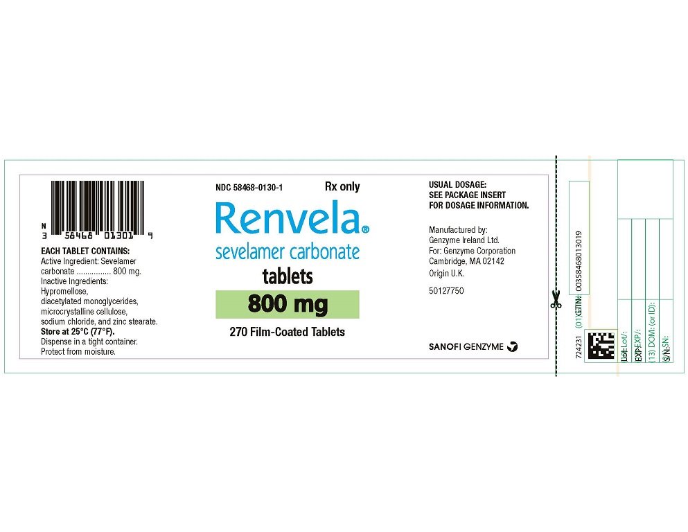 Package Label - Principal Display Panel - 800 mg Tablets, 270 per Bottle