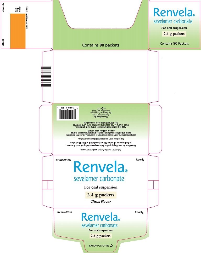 Package Label - Principal Display Panel - 2.4 g Packets, 90 per Carton