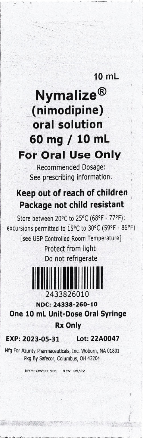 PRINCIPAL DISPLAY PANEL - 10 mL Syringe Package