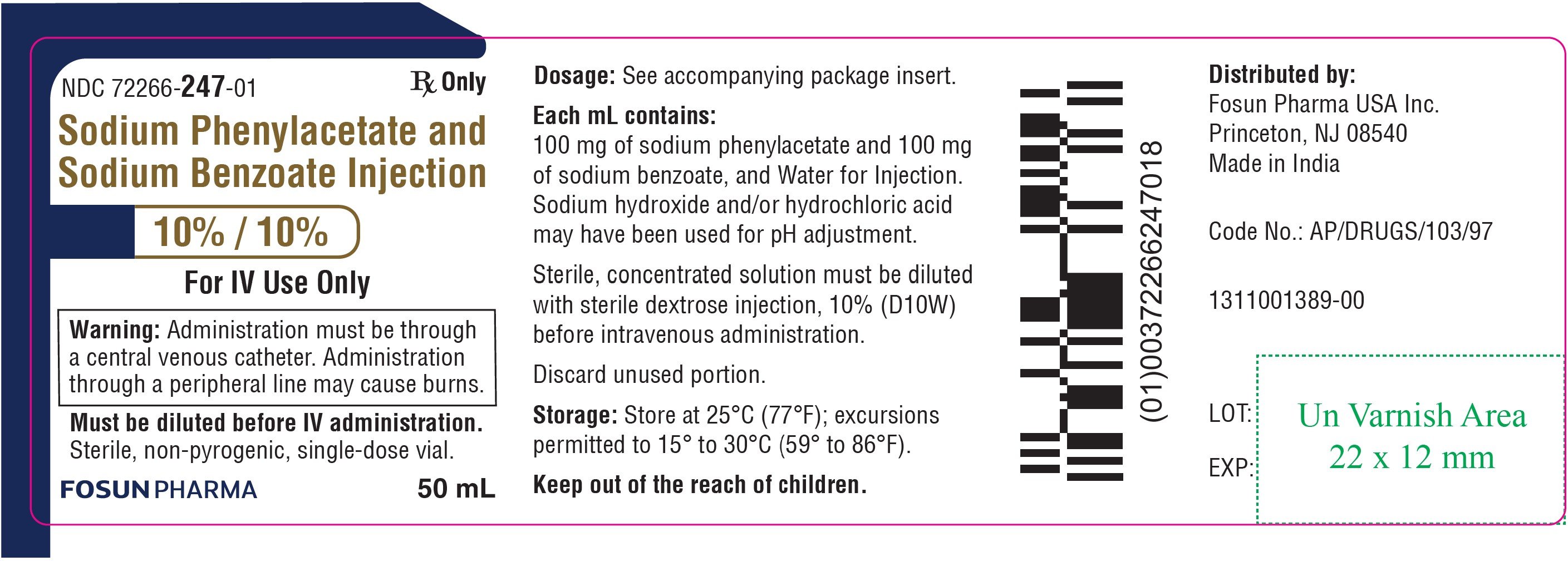 Vial Label