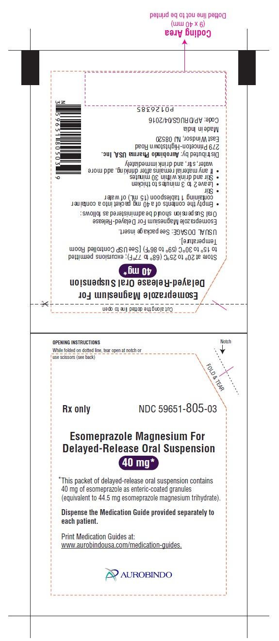 PACKAGE LABEL-PRINCIPAL DISPLAY PANEL - 40 mg (Packet)