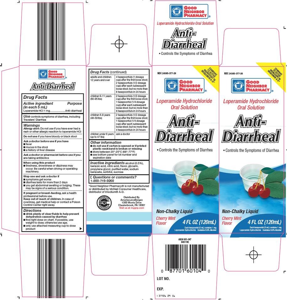 Anti-Diarrheal Carton