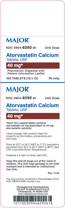 40mg carton label
