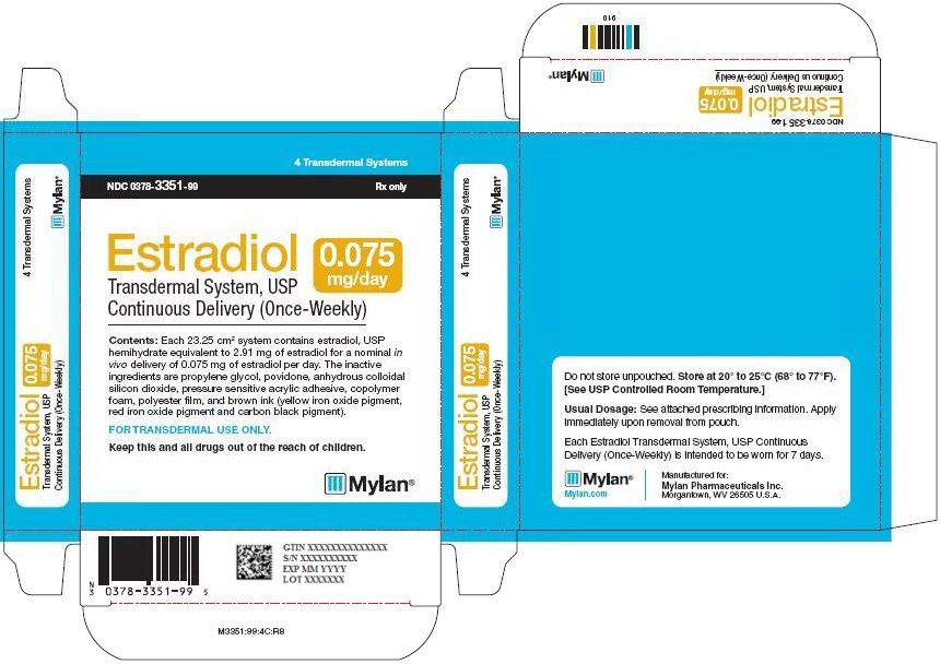 Estradiol Patch FDA prescribing information, side effects and uses