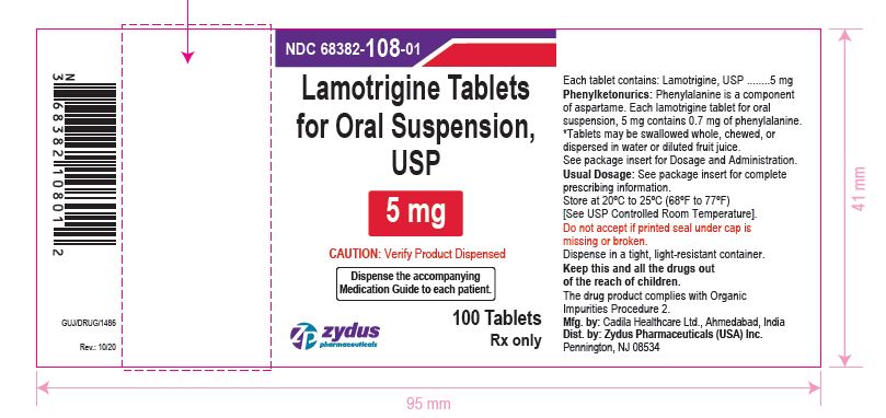 5 mg label