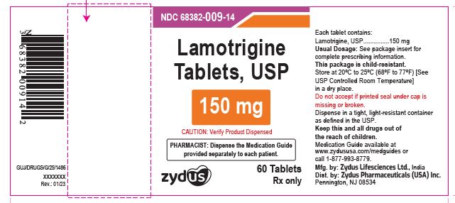 Lamotrigine Tablets USP, 150 mg