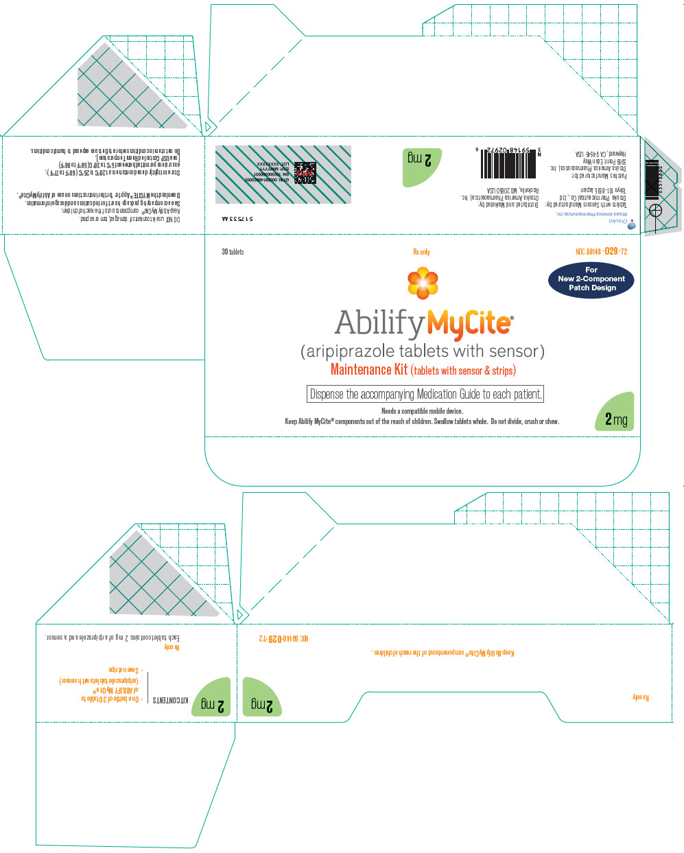 PRINCIPAL DISPLAY PANEL - Maintenance Kit Carton - 2 mg