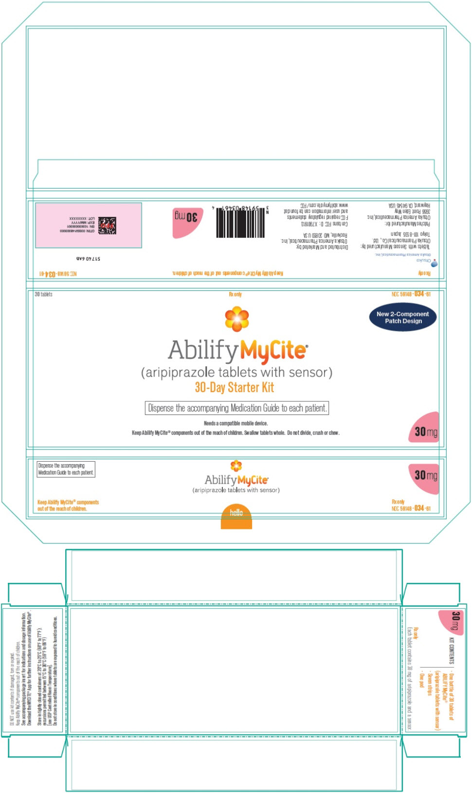 PRINCIPAL DISPLAY PANEL - Starter Kit Carton - 30 mg