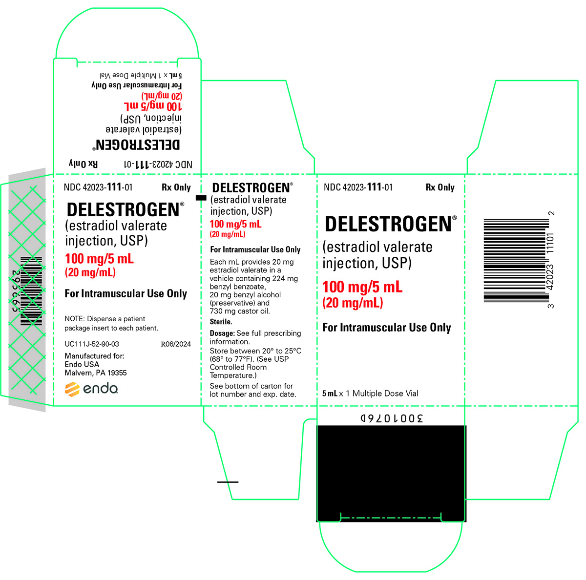 20 mg/mL vial label