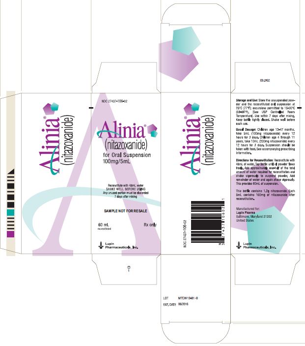 Alinia for Oral Suspencion - Sample Carton