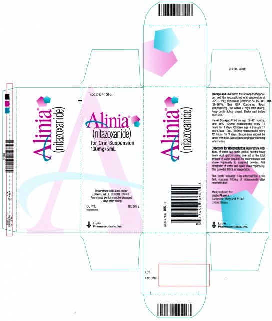 Alinia for Oral Suspension - Carton
