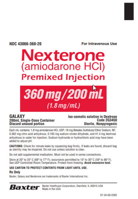 Representative Container for NDC 43066-360-20 1 of 2