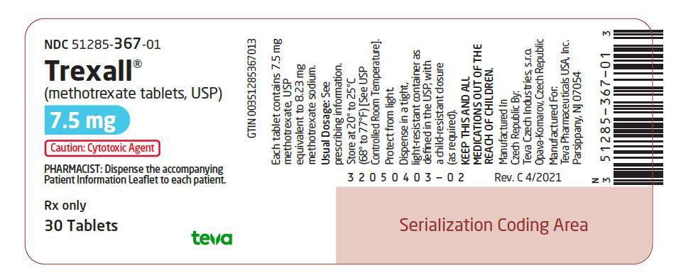 Trexall: Package Insert 