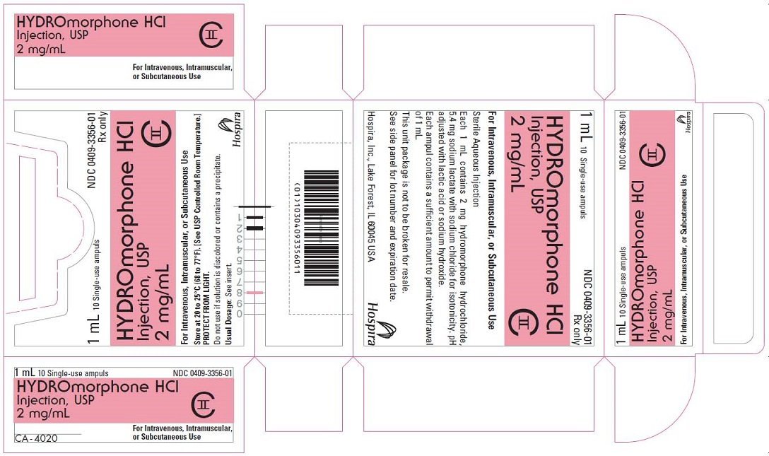 Hydromorphone Injection FDA prescribing information, side effects and