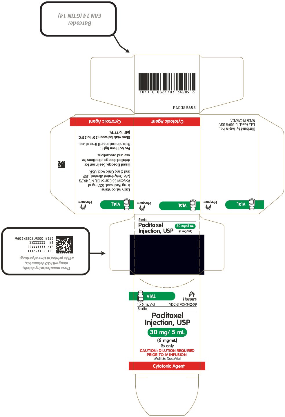 PRINCIPAL DISPLAY PANEL - 5 mL Vial Carton