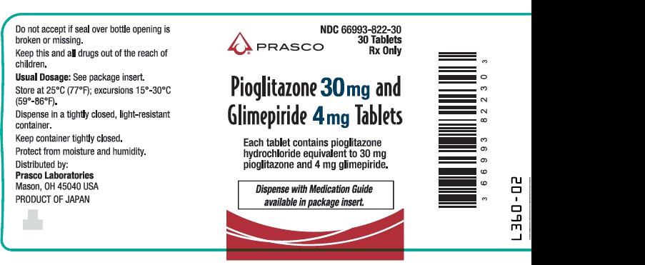 PRINCIPAL DISPLAY PANEL - 30 mg/4 mg Tablet Bottle Label