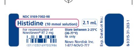 2.1 mL Histidine