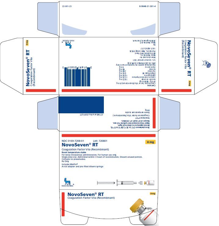 Image of NovoSeven RT MixPro 8 mg carton