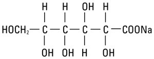 structural formula sodium gluconate