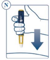Figure N: insert the needle