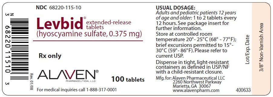 Bottle Label 0.375mg