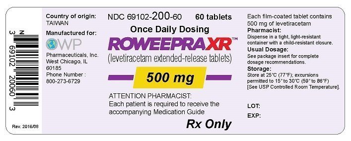 ER 500mg label