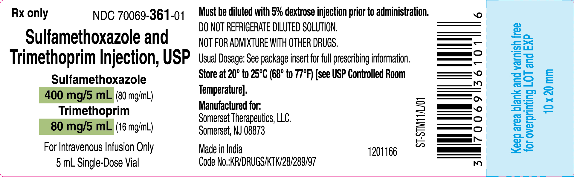 5 mL Container Label