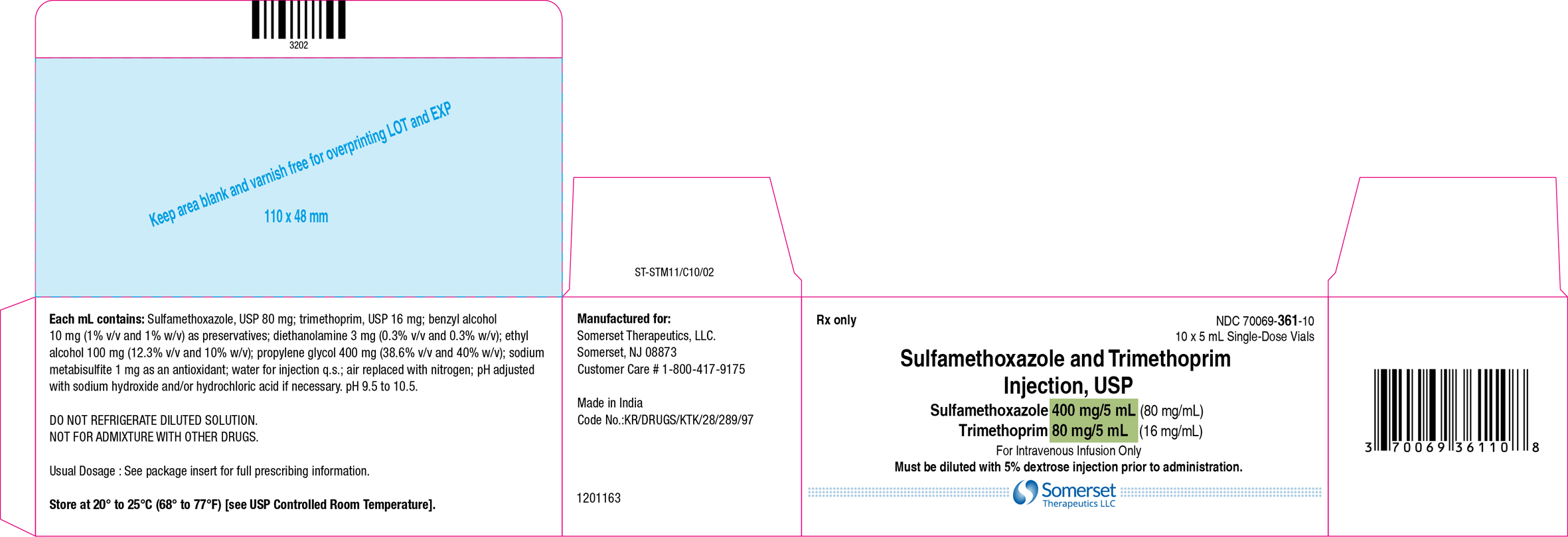 Carton Label (10 x 5 mL Single-Dose Vials)