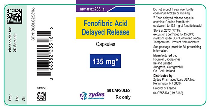 Fenofibric Acid Delayed Release Capsules - FDA prescribing Fenofibric Acid Delayed Release Capsules - FDA prescribing