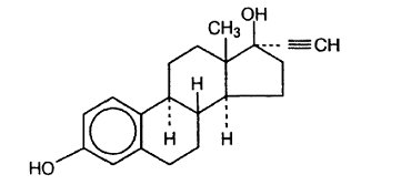 Ethinyl Estradiol structural formula