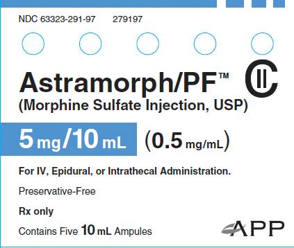 PACKAGE LABEL- PRINCIPAL DISPLAY- Astramorph 10 mL Ampule Carton
                                Panel
