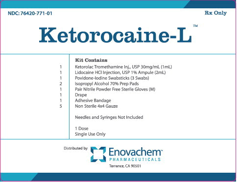 Principal Display Panel – Kit Label
