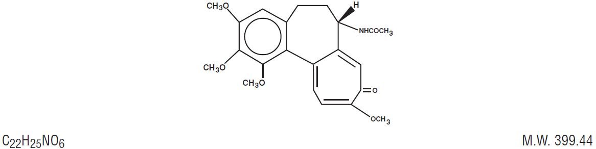 Colchicine Capsules Prescribing Information