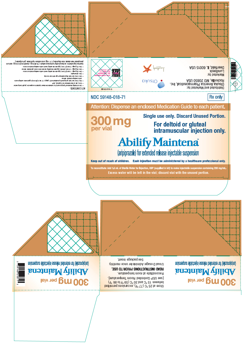 PRINCIPAL DISPLAY PANEL - 300 mg Kit Carton