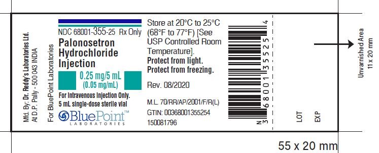 Palonosetron HCL Injection 0.25mg/5ml Label