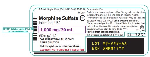 PRINCIPAL DISPLAY PANEL - 20 mL Vial Label