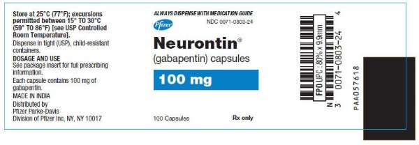 PRINCIPAL DISPLAY PANEL - 100 mg Capsule Bottle Label