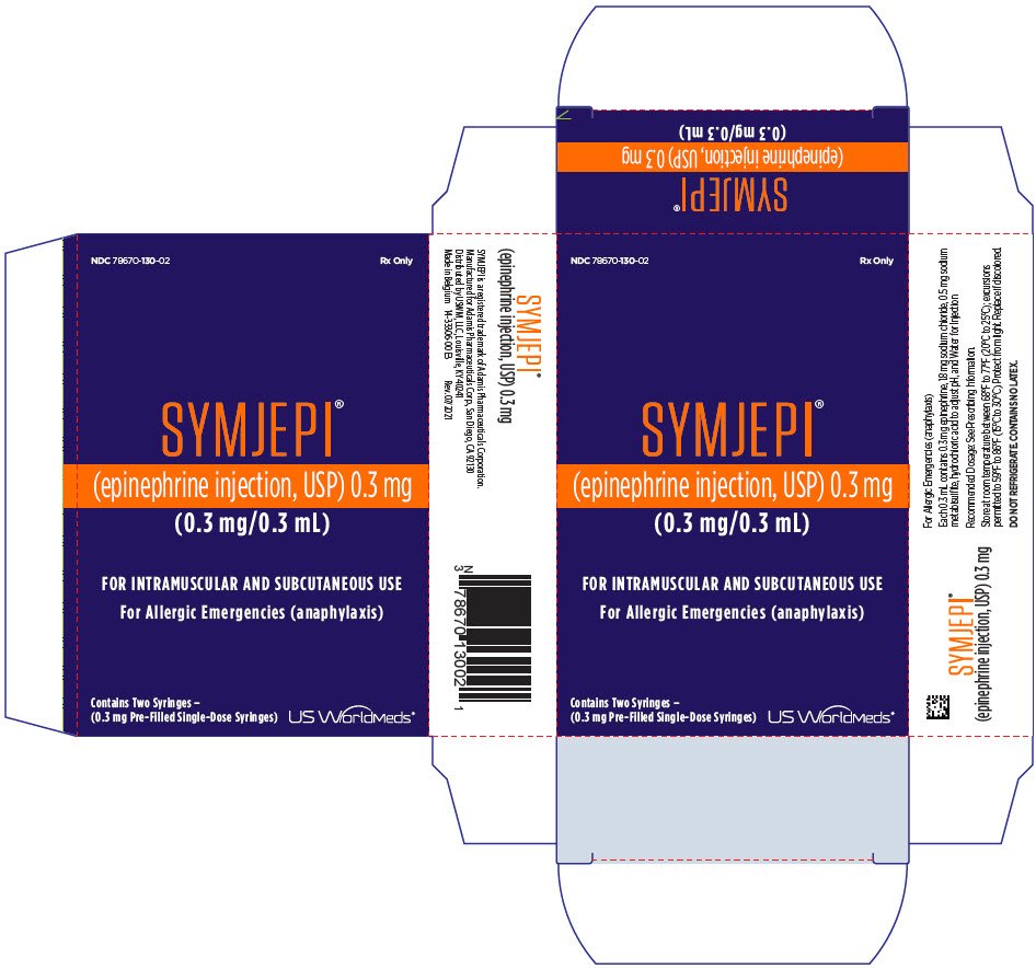 PRINCIPAL DISPLAY PANEL - 0.3 mg Syringe Carton